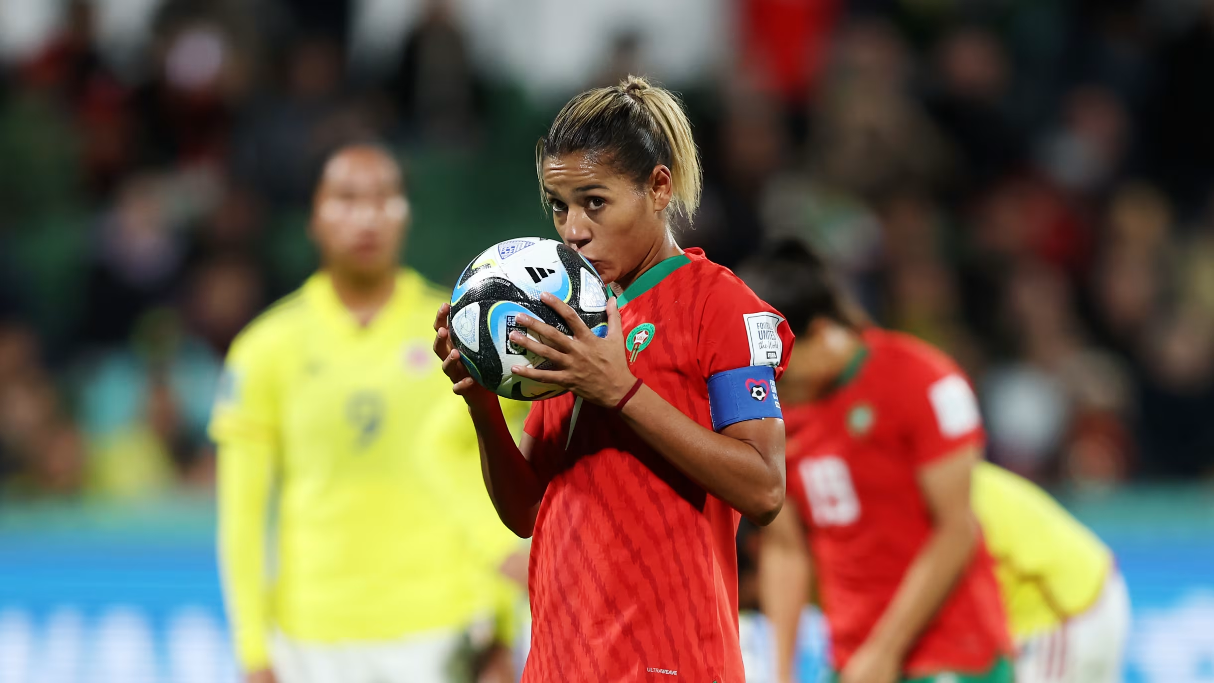 智利女足球员在南美杯中表现出色